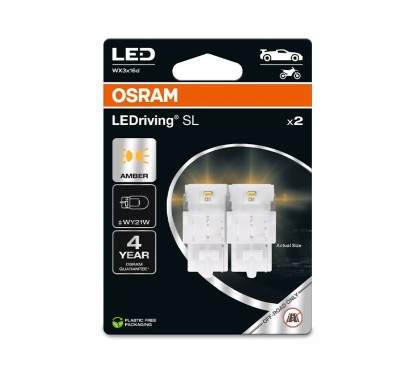 Kit 2 Lampes LED WY21W 12V/1.4W OSRAM LEDriving® SL Blister