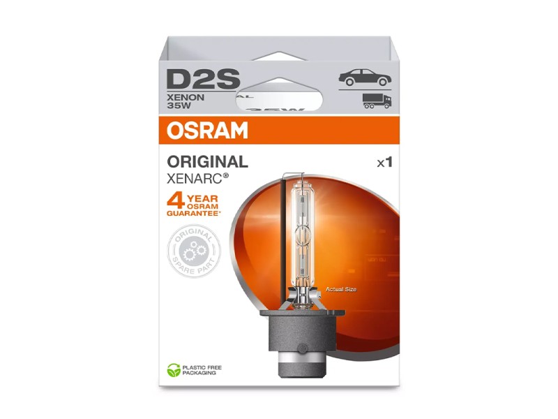 Lampe Xenon D2S 85V/35W OSRAM Original Xenarc® HB Lampe Xenon D2S 85V/35W OSRAM Original Xenarc® HB
