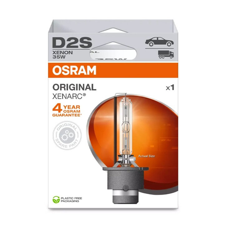 Lampe Xenon D2S 85V/35W OSRAM Original Xenarc® HB