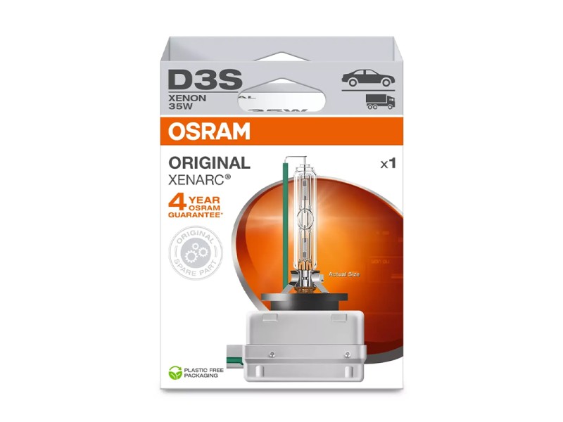 Lámpara Xenon D3S 42V/35W OSRAM Original Xenarc® HB Lámpara Xenon D3S 42V/35W OSRAM Original Xenarc® HB