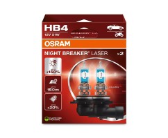 Kit 2 Lámparas HB4 12V/51W OSRAM Night Breaker® Laser HB