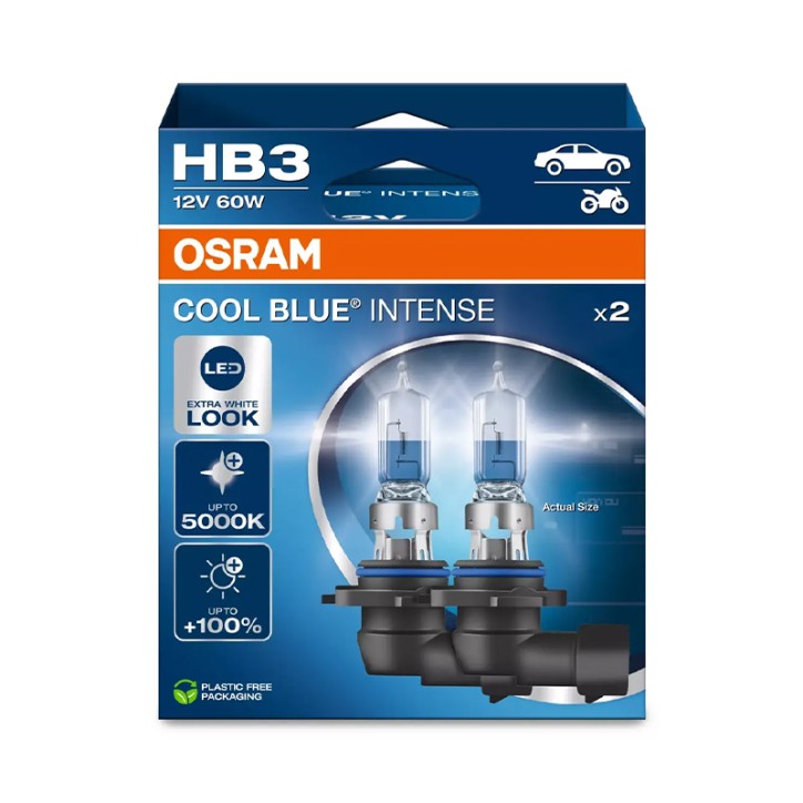 Kit 2 Lamps HB3 12V/60W OSRAM Cool Blue Intense® NEXT GEN HB