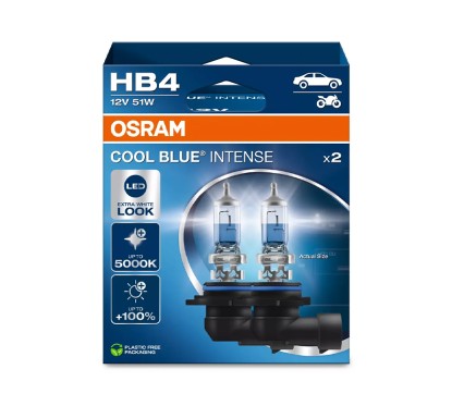 Kit 2 Lâmpadas HB4 12V/51W OSRAM Cool Blue Intense® NEXT GEN HB