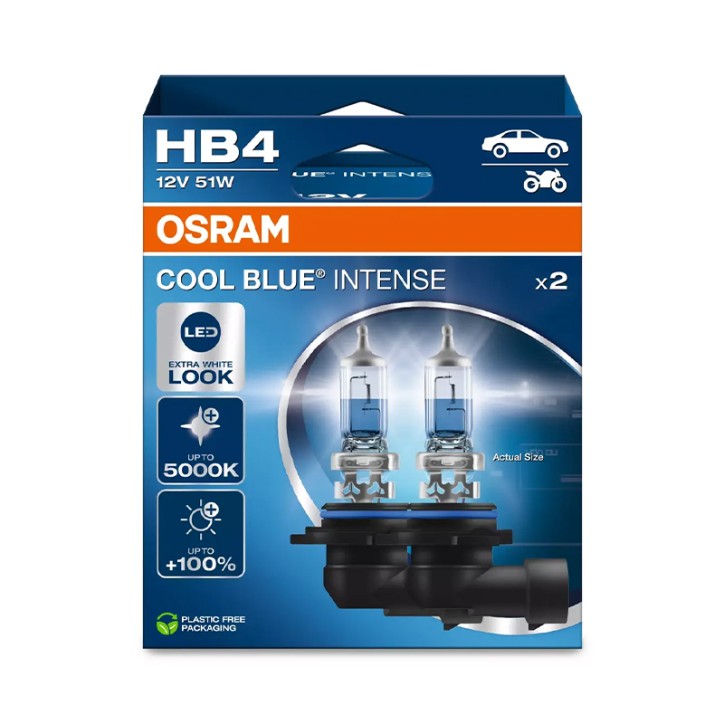 Kit 2 Lâmpadas HB4 12V/51W OSRAM Cool Blue Intense® NEXT GEN HB
