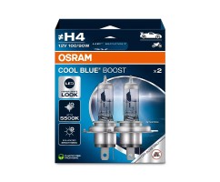 Kit 2 Lampes H4 12V 100/90W OSRAM Cool Blue Boost® HB