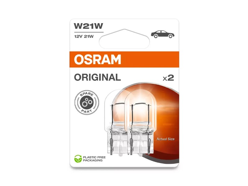 Kit 2 Lampes W21W 12V/21W OSRAM Original Line® Blister Kit 2 Lampes W21W 12V/21W OSRAM Original Line® Blister