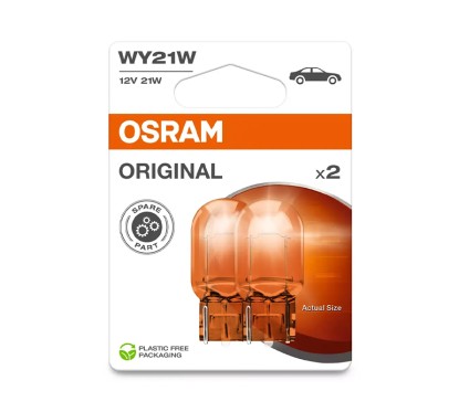Kit 2 Lampes WY21W 12V 21/5W OSRAM Original Line® Blister