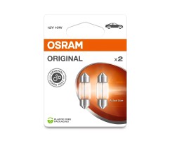 Kit 2 Lampes SV8.5-8 | 31 mm 12V/10W OSRAM Original Line® Blister