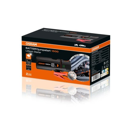 Booster 12000mAh OSRAM BATTERYjumpstart 1500