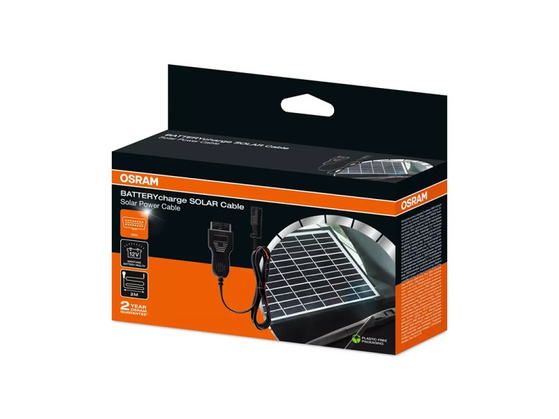 Solar Charger Cable OSRAM BATTERYcharge SOLAR Cable Solar Charger Cable OSRAM BATTERYcharge SOLAR Cable
