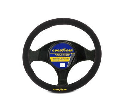 Funda Volante Alcantara Negro Goodyear