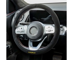Funda Volante Alcantara Negro Goodyear
