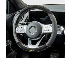 Cobertura Volante Alcantara Cinza Goodyear