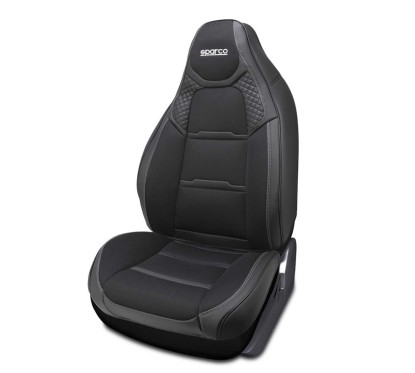 Housse de Siége Simple Noir Sparco