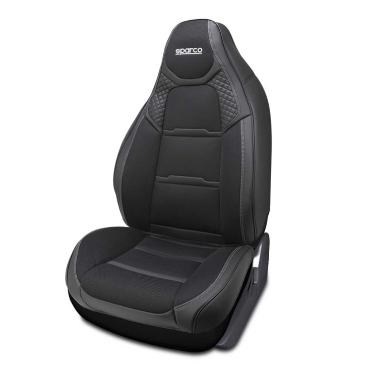 Sparco Black Single Seat Cover