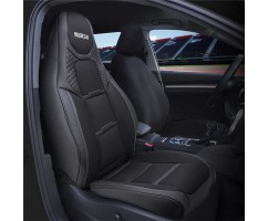 Sparco Black Single Seat Cover
