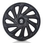 Juego Tapacubos VARESE 15'' SPARCO Corsa Negro Juego Tapacubos VARESE 15'' SPARCO Corsa Negro