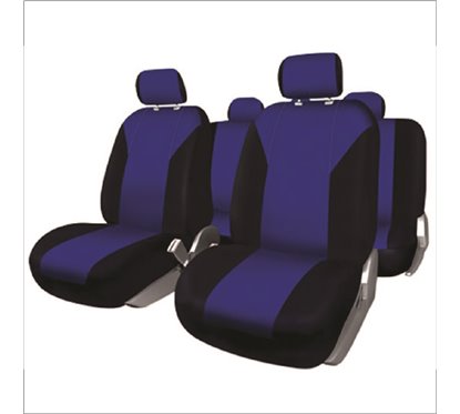 Complete Car Seat Covers Set Firenze Blue