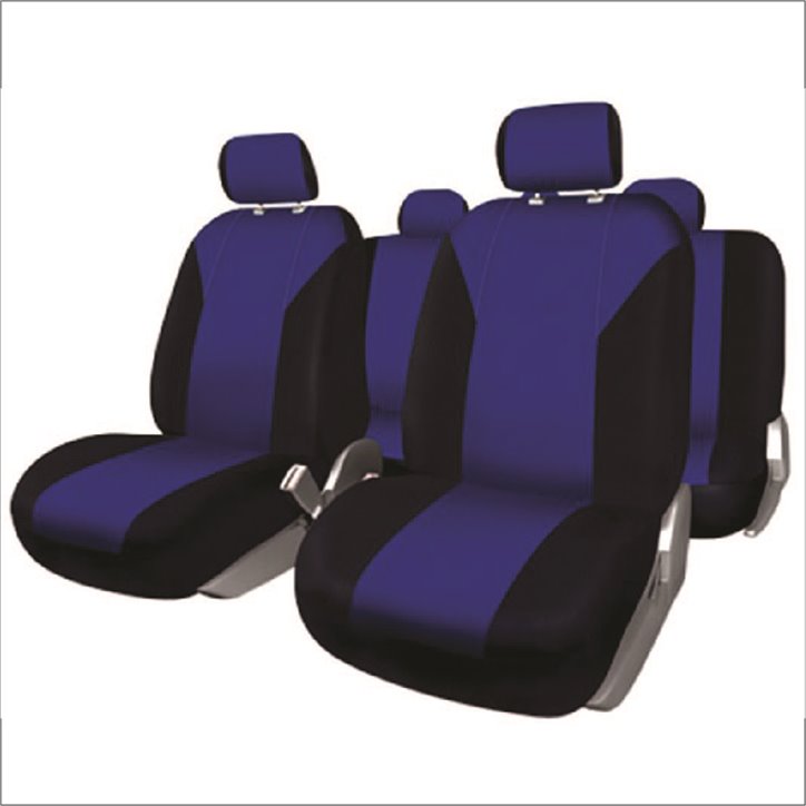 Complete Car Seat Covers Set Firenze Blue