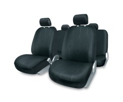Kit Coberturas de Bancos Firenze Preto