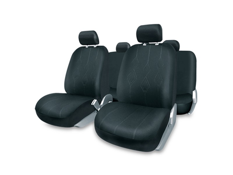 Kit Coberturas de Bancos Firenze Preto