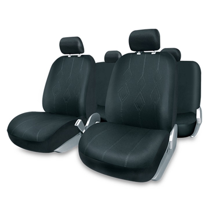 Kit Coberturas de Bancos Firenze Preto