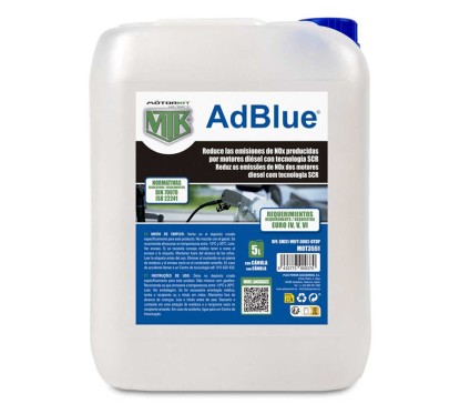 Aditivo Adblue 5 Litros Con Tubo