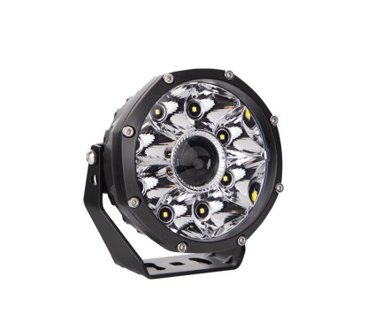 Phare Rond LED 45W 12/24V M-TECH WORK LASER LONG DISTANCE