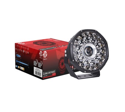 Phare Rond LED 160W 12/24V M-TECH WORK LASER LONG DISTANCE