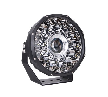 Phare Rond LED 160W 12/24V M-TECH WORK LASER LONG DISTANCE