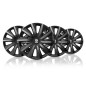 Juego Tapacubos MILANO 15'' SPARCO Corsa Negro Juego Tapacubos MILANO 15'' SPARCO Corsa Negro