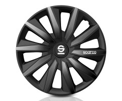 Juego Tapacubos MILANO 15'' SPARCO Corsa Negro