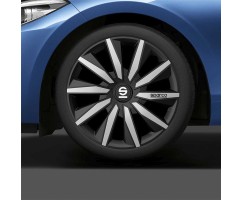 Wheel Trims MILANO 14'' SPARCO Corsa Black & Gray
