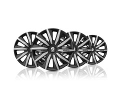 Wheel Trims MILANO 16'' SPARCO Corsa Black & Gray