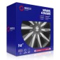 Jeu Enjoliveurs MILANO 16'' SPARCO Corsa Noir et Gris Jeu Enjoliveurs MILANO 16'' SPARCO Corsa Noir et Gris