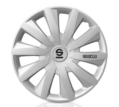 Tampões de Roda MILANO 15'' SPARCO Corsa Prata