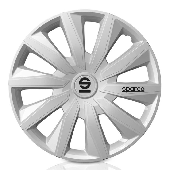 Tampões de Roda MILANO 15'' SPARCO Corsa Prata