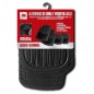 Kit Tapetes PVC e Alcatifa - LUCCA - Preto Kit Tapetes PVC e Alcatifa - LUCCA - Preto