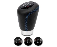 OEM 2 Gear Knob Black/Blue W/ Trigger 27 MM