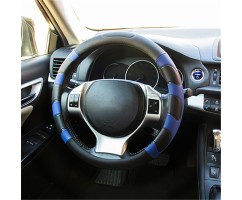 Cobertura de Volante Grip Azul / Preto