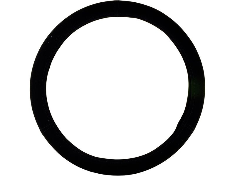 Steering Wheel Cover Nubuck Black