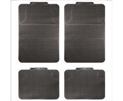 Kit 4 Carpets Ruber PARMA Universal