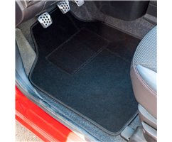 Kit 4 Carpets Clasic TORINO Black
