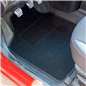 Kit 4 Carpets Clasic TORINO Black