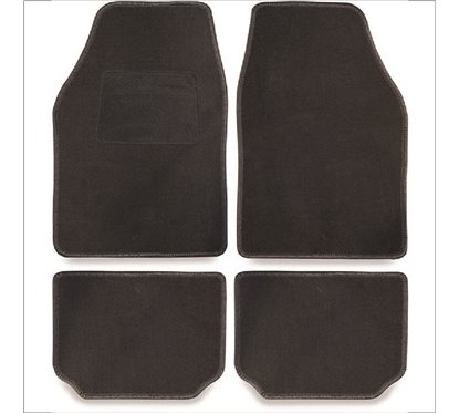 Kit 4 Tapis Clasic Noir