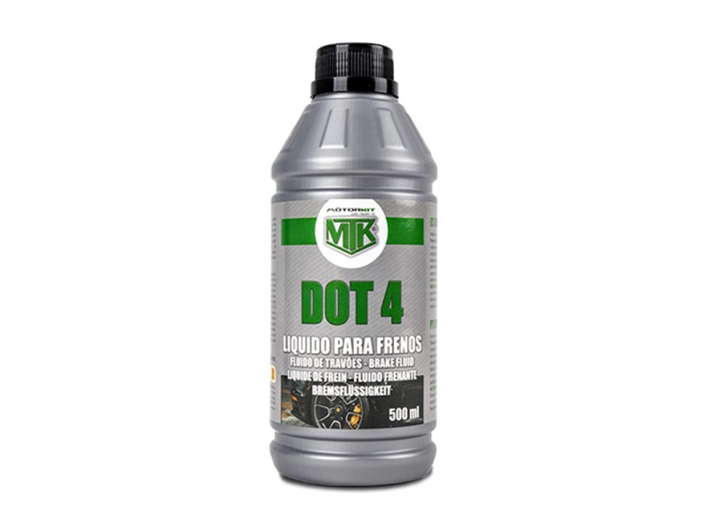 Líquido Frenos MOTORKIT DOT 4 BRAKE FLUID 500ML Líquido Frenos MOTORKIT DOT 4 BRAKE FLUID 500ML