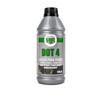 Líquido Frenos MOTORKIT DOT 4 BRAKE FLUID 500ML