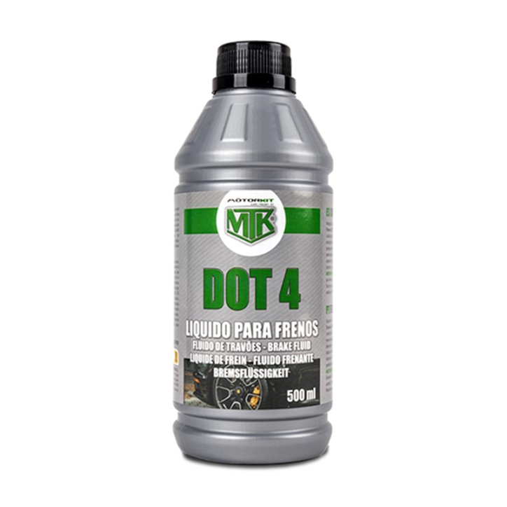 Líquido Frenos MOTORKIT DOT 4 BRAKE FLUID 500ML