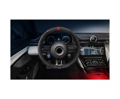 Steering Wheel Cover V1 RED BULL RACING Black & Red