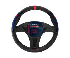Steering Wheel Cover V2 RED BULL RACING Black & Red & Blue